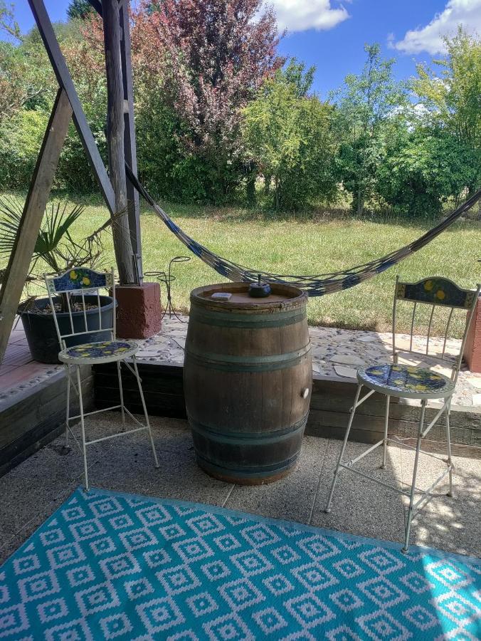 Chez Chapelle In The Heart Of The Gascony With Pool And Hot Tub Lejlighed Auch Eksteriør billede